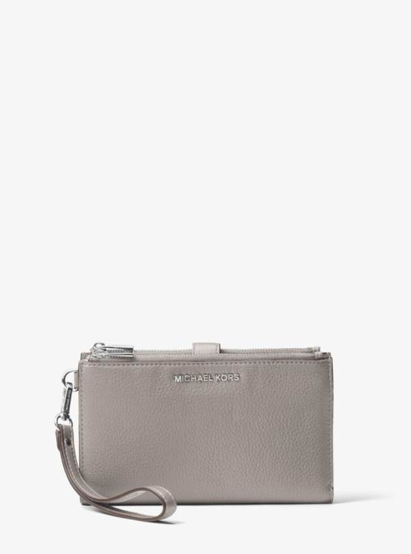 Damske Penazenky Michael Kors Adele Leather Smartphone Siva - Doplnky Michael Kors Levně | PSLNM-6297